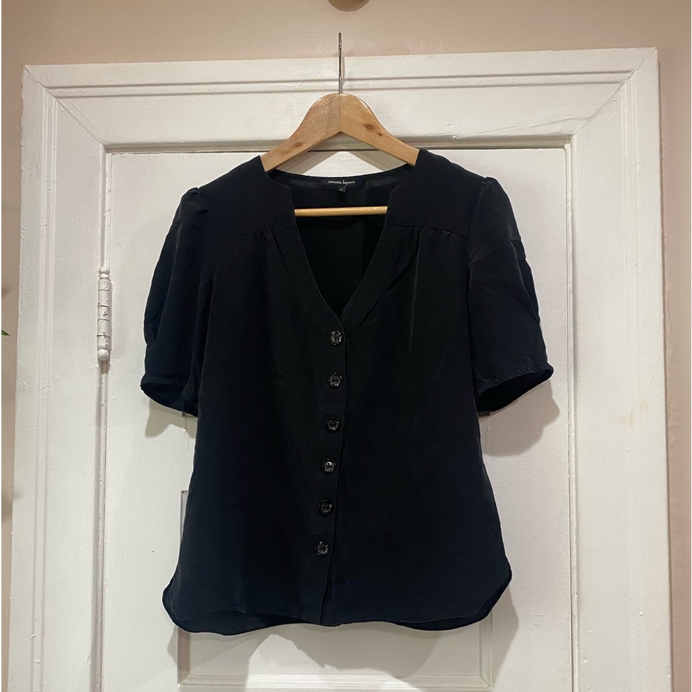 Nanette lepore black blouse